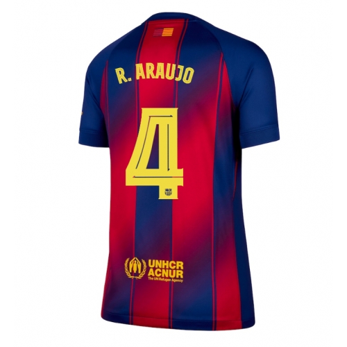 Billige Fotballdrakt Barcelona Ronald Araujo #4 Replika Hjemmedrakt Dame 2025-26 Kortermet Billige Fotballdrakt Barcelona Ronald Araujo #4 Replika Hjemmedrakt Dame 2025-26 Kortermet